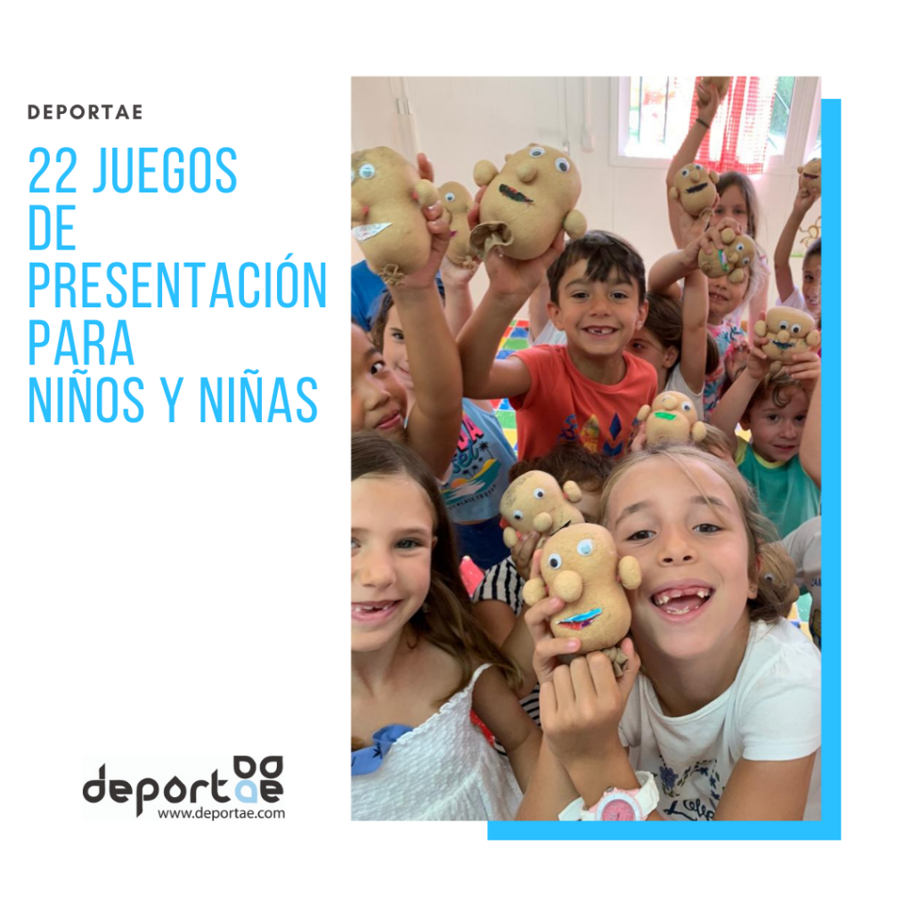 22 juegos y dinámicas de presentación para niños y niñas - Deportae